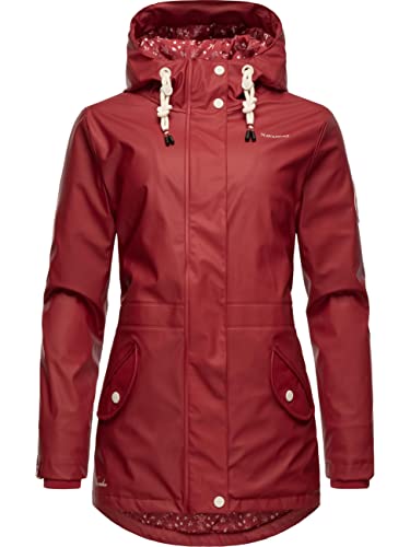 Chubasquero Navahoo para mujer con capucha impermeable Oceans Corazón en tallas XS-XXL