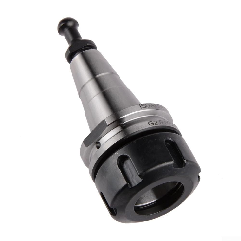 ISO30 ER32 - Collet equilibrado de 45 L para soporte de herramientas de torno CNC con perno de tracción, portabrocas de fresado alto de 30000 RPM compatible con máquinas ISO 30