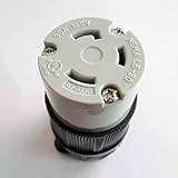 NEMA L5-30R Locking Connector 120V, 30A