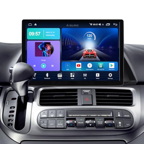 Image of 8core 4+64GB Android 15 Car Stereo Radio for Honda Odyssey 2005-2010 - Wireless CarPlay & Android Auto, Plug and Play GPS Navigation Unit, 1980x1200 2K Touchscreen Upgrade with Camera (Inches, 7)