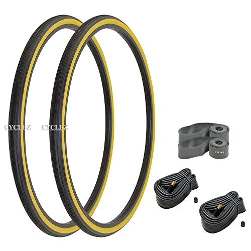 CYCLEZ 27 Inch Classic Bicycle Tire Kit