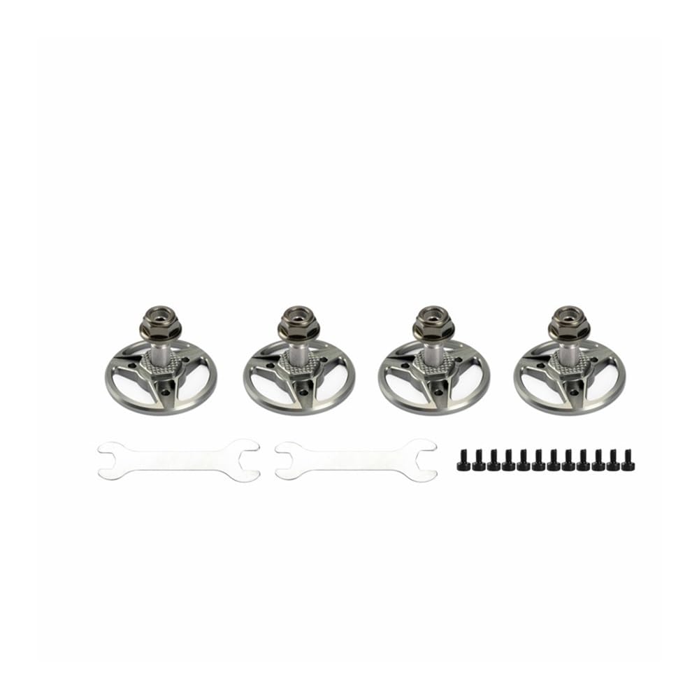 Plaque moteur et support hélice titane pour réparer votre drone FPV