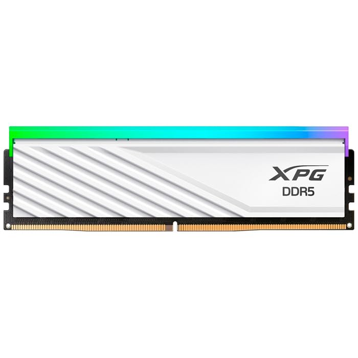 ADATA DDR5 16GB XPG 6000 MHZ Lancer Blade RGB White (AX5U6000C3016G-SLABRWH) (B0CLFH48SB) Amazon Price History, Amazon Price Tracker