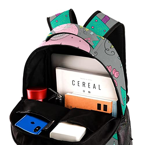 Mochila para portátil de cerdo de navidad para organizar tus viajes 4