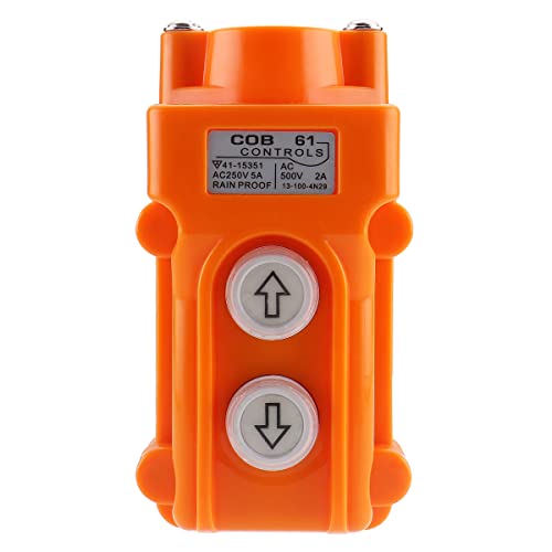Baomain Push Button Switch COB-61 Water Proof Hoist Crane Pendant Up Down Station