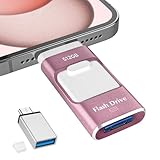 512GB USBメモリ【アプリ不要・アルバムから写真保存】４in1 Phone USBメモリー スマホ データ保存 外付けメモリ iOS/Type-C/USB/Micro USB搭載 大容量 フラッシュメモリ 高速 データバックアップ 外付けストレージ スライド式 携帯容量不足解消 Pad/PC/Macbook/Phone対応 ピンク