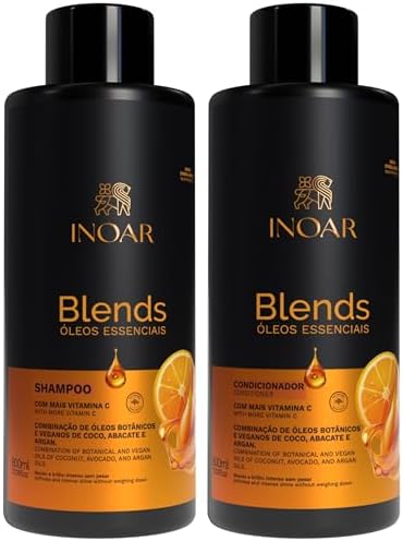 Inoar, Kit Blends Shampoo e Condicionador – Hidratação Profunda c...