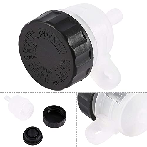 Motorcycle Rear Brake Reservoir - Keenso Universal Foot Rear Brake Master Cylinder Tank Oil Cup Fluid Bottle Reservoir #TOP2