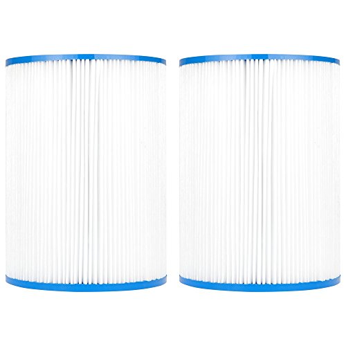 Clear Choice Pool Spa Filter 7.00 Dia x 9.81 in Cartridge Replacement for Hayward Star-Clear C-250 CX250RE Baleen AK-6074, [2-Pack]