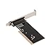 Pongnas PCI Parallel Port Card 32 Bit Bus Design Automatic Assignment Engraver Printer PCI Card