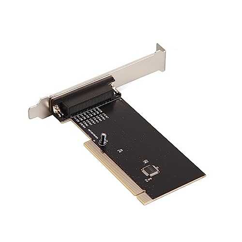 KIMISS Tarjeta Paralela PCI para Impresora grabadora: Tarjeta de Puerto PCI de Asignación Automática, Diseño de 32 bits para Aplicaciones Industriales y POS