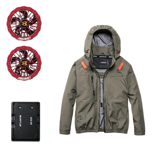 [BURTLE] [�o�[�g��] �G�A�[�N���t�g �����u���]�� + �t�@�� + �V�^30V ���o�b�e���[ �Z�b�g AC2091HB �n�C�o�b�N AC10�V���[�Y AIRCRAFT L 35�u���b�N+�ԃt�@��