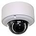 GW Security 5MP 2592 x 1920 Pixel 4X Optical Zoom Outdoor Indoor Security IP PoE Dome Camera with 2.8-12mm Varifocal Motorized Zoom AutoFocus Len and 30Pcs IR LED up to 80FT IR Night Vision (White)