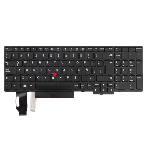 Image of Table-King Replacement Keyboard without Backlight with Latin American Spanish Layout for Lenovo Thinkpad E580 E585 E590 E595 T590 P53S L580 L590 P52 P72 P53 P73