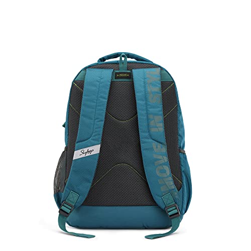 Image of Skybags 22 Litres Riddle Sea Green 46 Cms Casual Backpack With Raincover