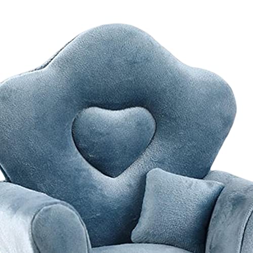 Boîte à bijoux en velours bleu style sofa d'exception