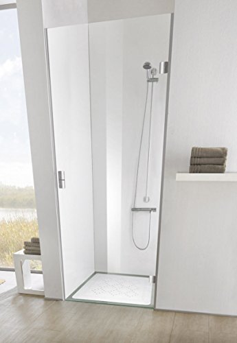 Kleine Wolke Casablanca Shower Safety Mat, PVC Foam, White, 75 x 75 x 0.3 cm