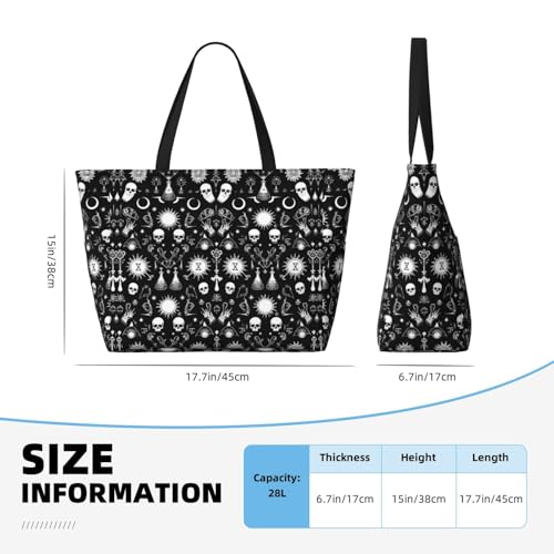 Bolso de playa grande, impermeable y resistente a la arena, bolso tote con cremallera para mujeres miniatura 6