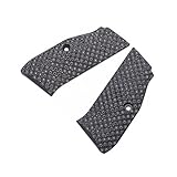 Guuun G10 Grips for CZ Shadow 2 / CZ-75 Palm Swell Tactical Dimple Texture - Gray/Black