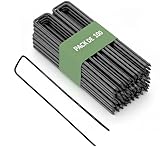 GARDENIX® Lot de 100 IronPEG Piquets de Fixation en Acier Longueur: 150 mm | Largeur: 30 mm | Epaisseur: 3 mm