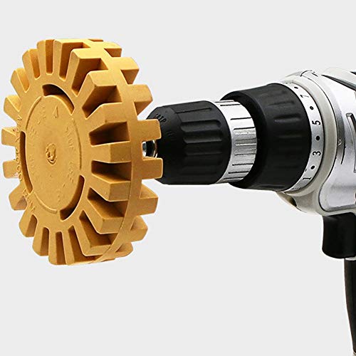 Rfvtgb 4 inch gum tape lijm verwijderen wiel verwijderen van huishoudelijke elektrische boormachine pneumatische boor… - Image 3