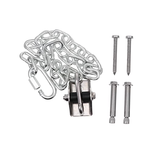 Hemobllo 1Juego Colgantes Inoxidable Suspensión para Columpios Instalación y Capacidad para Sillas Colgantes y Hamacas