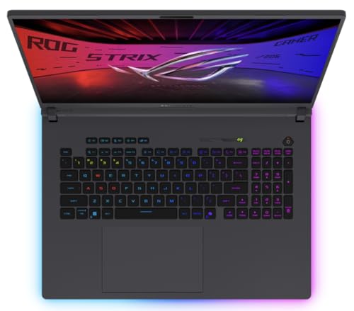 Image of ASUS ROG Strix G18 (2026) AI Gaming Laptop, 18 inch 240Hz IPS WQXGA Display (Intel Ultra 9-275HX, GeForce RTX 5080 16GB, 64GB DDR5, 2TB SSD, RGB Keyboard, 2 Thunderbolt 5, WiFi 7, Win 11 Pro) w /DKZ Hub