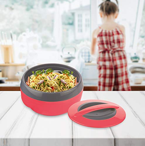 Image of Asian Plastowares Plastic Cosmos Casserole N DLX, 600 ml, Pink