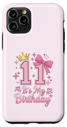 It's My 11�΂̒a���� ���̎q �R�P�b�g���{�� �s���N 11�� �X�}�z�P�[�X iPhone 11 Pro �p