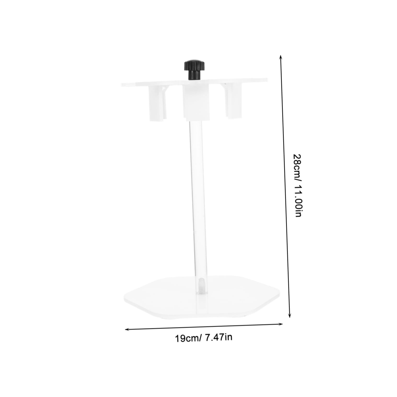 Unomor Pipette Rack Laboratory Pipette Holder Cup Pipette Stand Pipette Workstation Pipette Storage Acrylic White