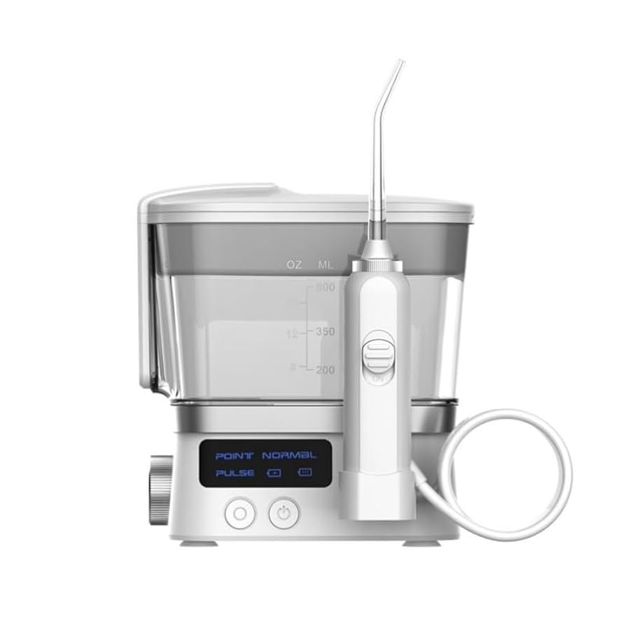 【新品】歯ブラシが届きにくい歯間に口腔洗浄機OralB AQUAJE据置壁掛け可 新品】歯ブラシが届きにくい歯間に口腔洗浄機OralB AQUAJE据置