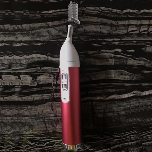 Recortadora facial resistente al agua SECFOU de doble cabezal en aluminio y ABS 3