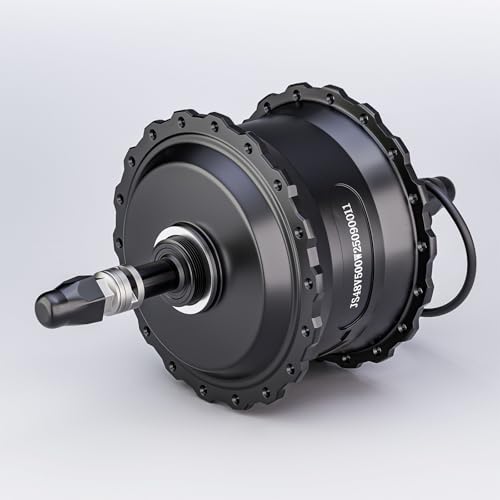 Electric Bicycle Hub Motor, 48V 1000W 9Pins Rear Wheel Motor, IP65 Waterproof Aluminum Alloy Construction, Compatible with 20/24/26-inch Rims. 34MPH, Suitable for DIY Electric Bicycle Conversions - Image 7
