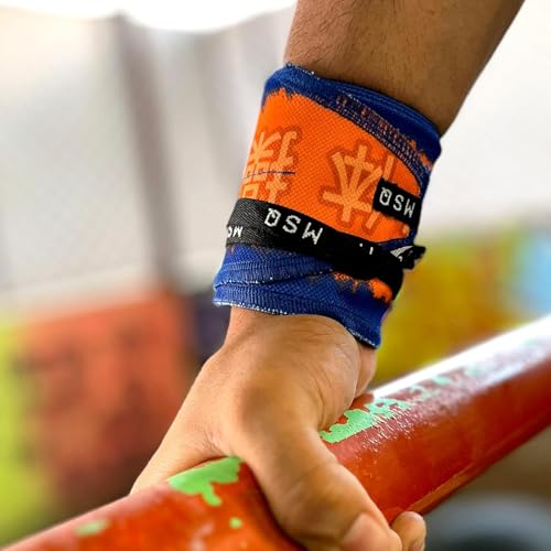 Image of Wrist Wraps for Calisthenics & Weightlifting - Heavy Duty Wrist Support & Stability (Thunderball)