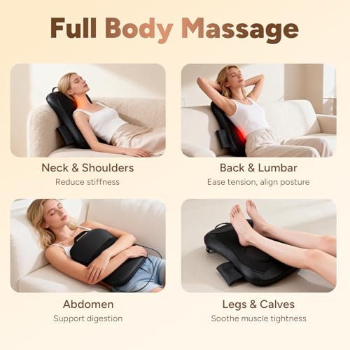 XIENORTINM 4D Rolling Back Massager