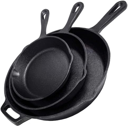 Simple Chef Cast Iron Skillet