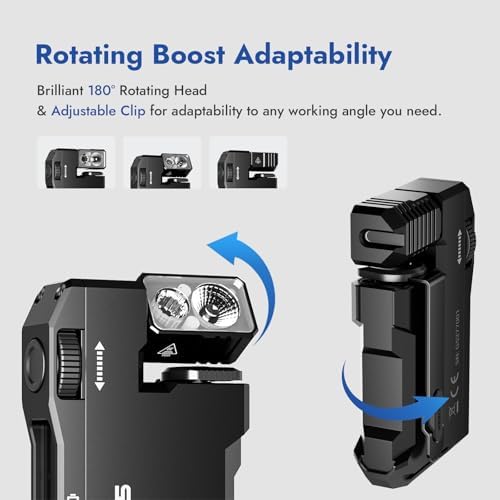 WUBEN G5 Mini Rechargeable Flashlight - 400 Lumens EDC Torch - Image 6