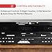 Pyle Home Digital Dual Cassette Deck Media Player Music Recording Device with RCA Cables Switchable Rack Mounting Hardware CrO2 Tape Selector Included 3 Digit Counter - 110V/220V