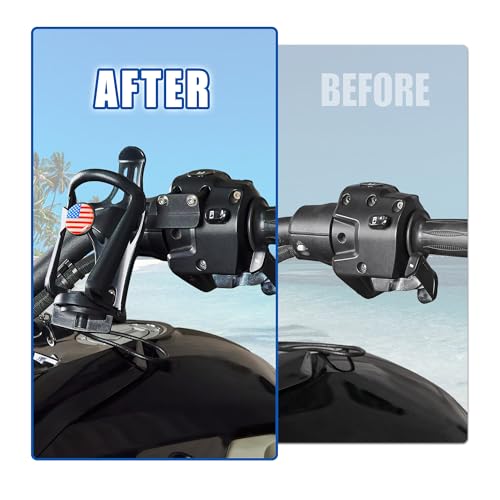 Portavasos para Can Am Spyder F3 2015-2025 montaje izquierdo miniatura 5