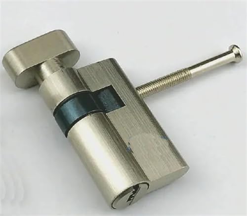 Cylindre de serrure de porte en verre asymétrique pour sécuriser le verre sans cadre