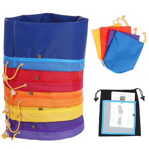 4pcs/5pcs Set 1/5 Gallon Reusable Mesh Filter Bags Bubble Bag Kit with 4/5 Micron Filter Bags for Bubble Hash Gallon Reusable Mesh Filter Bags (4