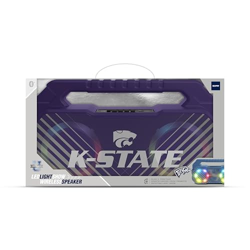 Image of SOAR NCAA Wireless Boombox Speaker, Kansas State Wildcats