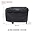 Nexgrill Premium 42" Flat Top Griddle Cover, Polyester PVC Blend, Adjustable Straps, for Standard 2-Burner Flat Top Griddles, Great BBQ & Outdoor Grilling Accessory, Black, 700-0785