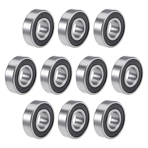 Roulement 6204-2RS en acier chromé haute précision pour usage industriel