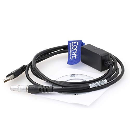 Eonvic Replacement GEV267 806093 USB Data Transfer Cable for Total Station, Black, 806093(GEV267 ) - Image 3