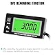 Taikemeti Digital Wireless Vibration Activated Hour Meter, Wartungserinnerungen, wasserdichtes Design für Benzin angetriebene Rasenmäher Generator Motorrad Außenbordmotor Kettensäge etc.