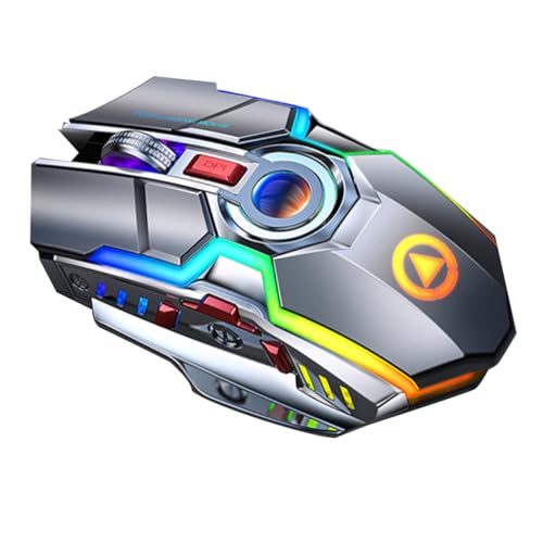 Souris de jeu sans fil ergonomique avec batterie intégrée pour éviter les pannes