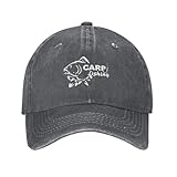 Gorras de béisbol para Hombre Pescador Carpa Pez Gorra de béisbol Casual Deportes al Aire Libre Gorra de Camionero de Verano Ajustable Hombres Adultos DIY Impresión Gorras de béisbol Regalo