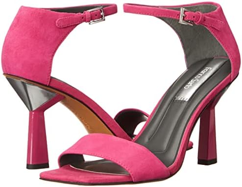 Franco Sarto Womens Remedy Dress Sandal Orchid Pink Suede 7.5 M | Image 6
