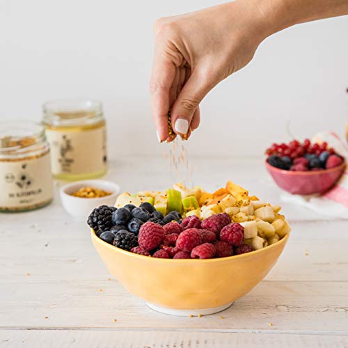 beegut Blütenpollen BIO, 250g mild süÃe Bienenpollen 100% BIO - natürlich und super lecker in nachhaltiger Verpackung – Bild 6